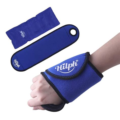 Buy Hilph®Wrist Ice Pack for Injuries, Reusable Gel Cold Pack Wrist Ice ...