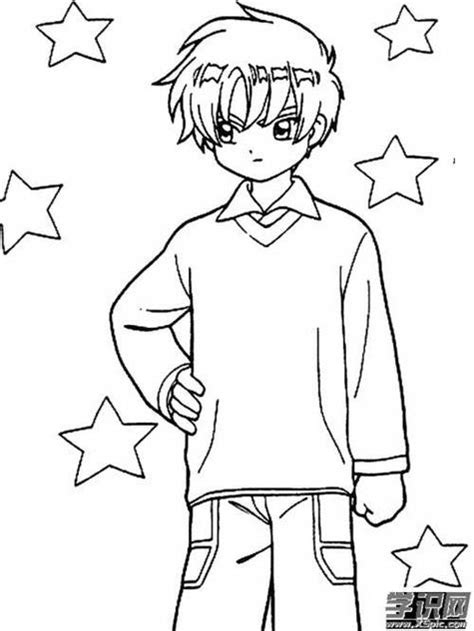 青少年简笔画 的图像结果