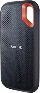 Sandisk Extreme Portable 4TB, 1050MB/s R, 1000MB/s W, 3mtr Drop ...