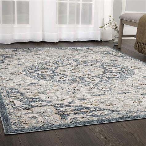 Buy Home Dynamix Riviera Lazlo Area Rug 7'10"x10'2", Global Medallion ...