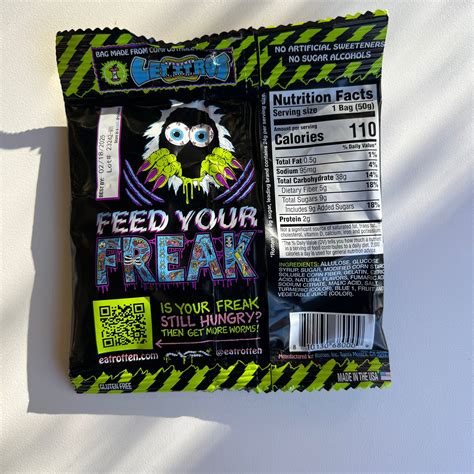 Rotten | Sour Gummy Worms - Goodies | Snack Shop