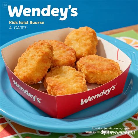 Wendy’s Kids’ 4 PC. Spicy Nuggets, Nutrition Facts & Allergen Info ...