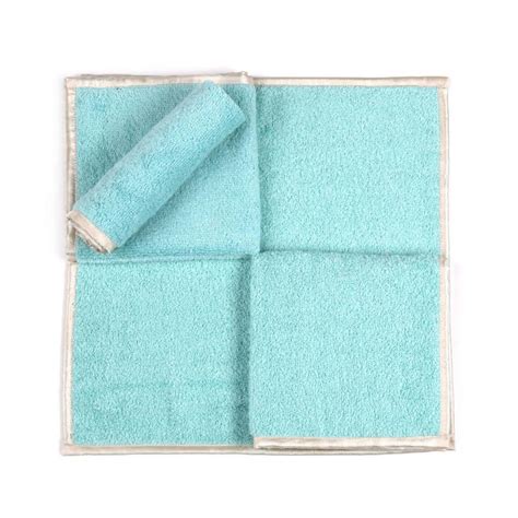 Buy Pure Cotton 500 GSM Towel (4 Piece Face Towel) Online at ...