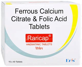 Raricap 25 MG Tablet | Order RARICAP 25 MG Tablet 40 Online at Truemeds