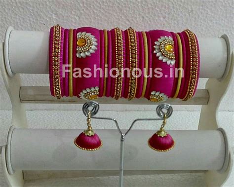 Customized Silk Thread Jewellery – Fashionous