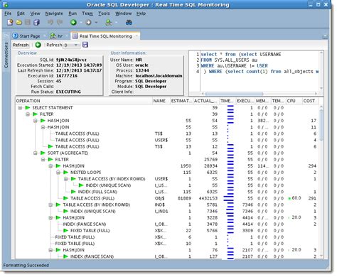 Image result for How to Check Performance of Oracle Database in SQL Developer