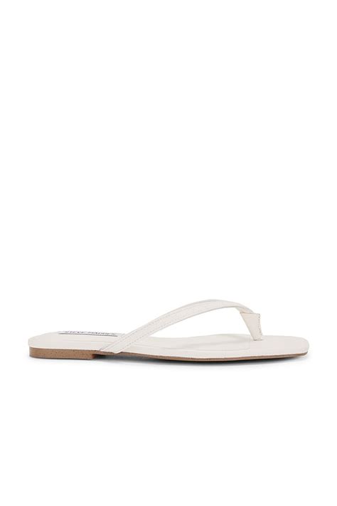 Steve Madden Marnie Flip Flops in Bone | REVOLVE