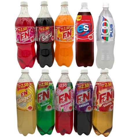 F&N Strawberry/Zappel/Grape/Ginger/Buah/Orange/Ice Cream Soda/Sarsi/EST ...