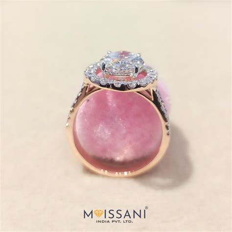 Lab Grown Diamond Solitaire Oval Shape Ring- LG0107