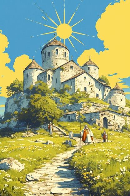 Page 3 | Byzantineinspired scenery Vectors - Download Free High-Quality ...