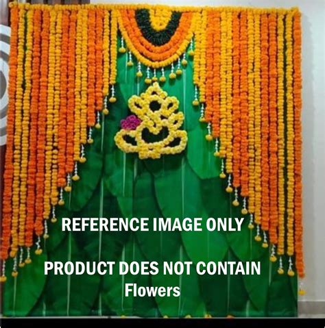 Buy Wedding Backdrop Cloth for All Festivals/House Hold Functions/Haldi ...