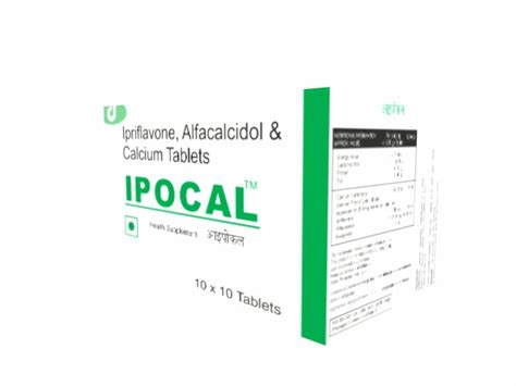 Rainbow Human Care Pvt Ltd-Ipriflavone, Alfacalcidol with Calcium ...