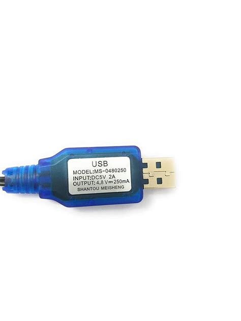 USB Charging Cable including Charging Protection BMS with 3.5mm DC Elb