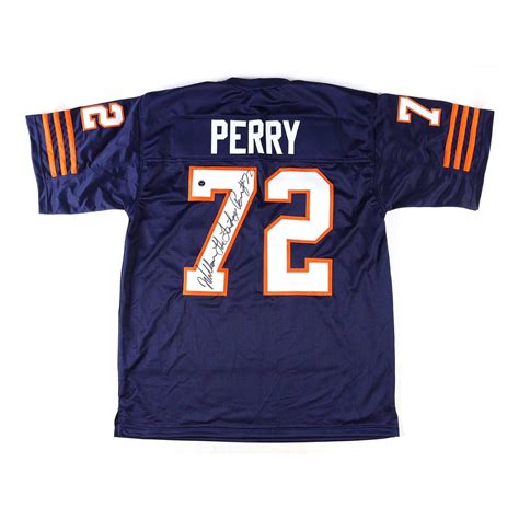 William Perry "The Fridge" // Chicago Bears // Signed Jersey + Signed ...