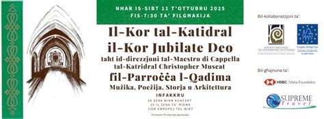 Lejla Mużiko Letterarja - Il-Kor tal-Katidral, il-Kor Jubilate Deo ...