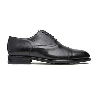 Buy Timberlux New York Black Cap-Toe Oxford Shoes, Men Dress Shoes ...
