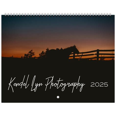 2025 Western Lifestyle Wall Calendars - Etsy
