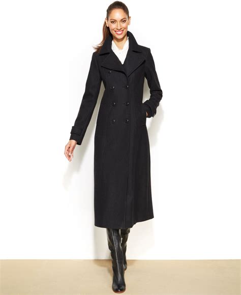 Womens Petite Wool Coat
