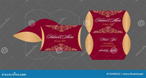 Image result for Wedding Paper Box Pattern