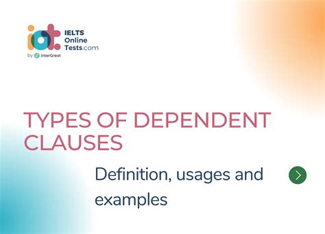 What Are The 3 Types Of Dependent Clauses Examples - Design Talk