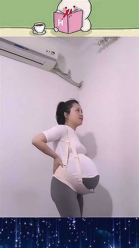 这是我见过肚子最大的孕妇，该说不说，这一幕真让人心疼！