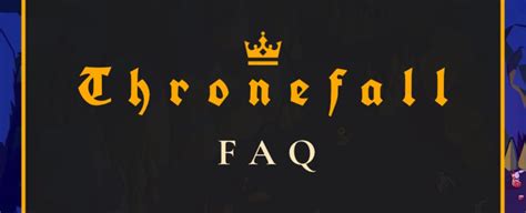 Thronefall: Answers to frequently asked questions