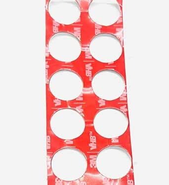 AR TAPES & PLASTICS Double sided Die cut Two Double Sided Self Adhesive ...