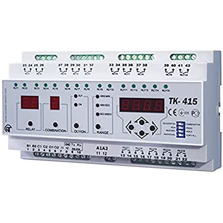 NOVATEK-ELECTRO Sequential and Combination Timer (White) : Amazon.in ...