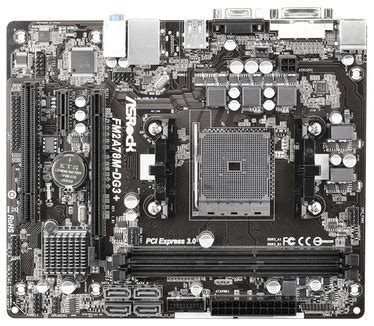 Specificaties van ASRock FM2A78M-DG3+ - Tweakers