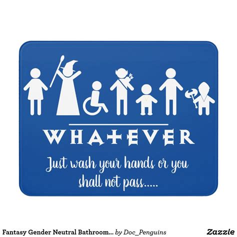Gender Neutral Bathroom Signs Printable - Bathroom redesign new