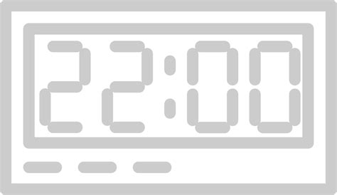 Digital Clock Vector 的图像结果
