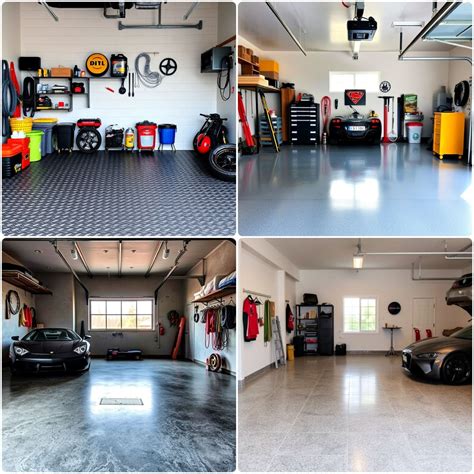 20 Garage Floor Ideas for Durability and Style