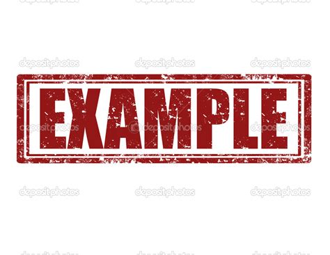 Excample Stamp 的图像结果