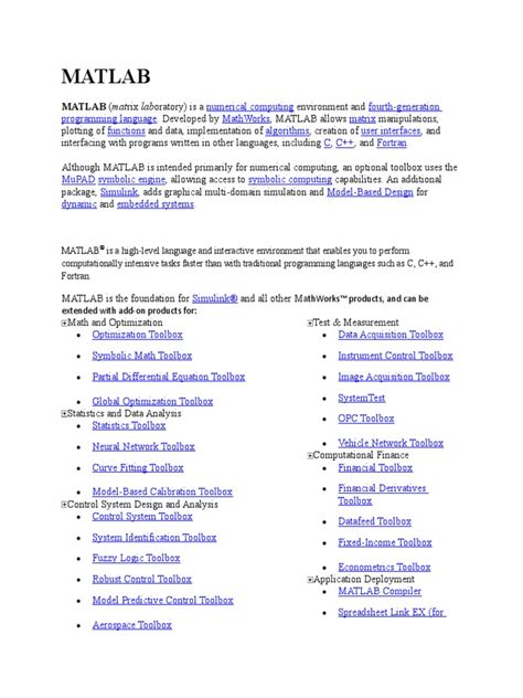 Image result for MATLAB Definition