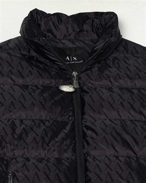 Men Blue Allover Logo Regular Fit Front Open Jackets