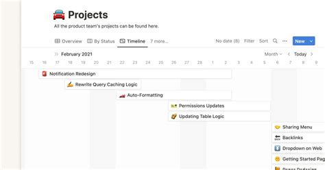 Create a Project Timeline 的图像结果