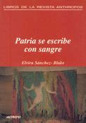 PATRIA SE ESCRIBE CON SANGRE | Traficantes de Sueños