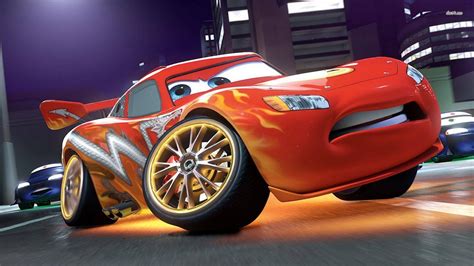 Download Lightning McQueen in High Definition Wallpaper | Wallpapers.com