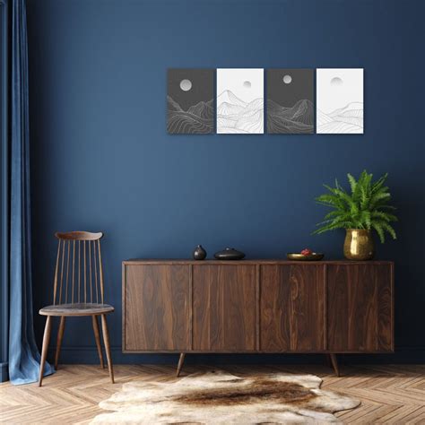 Nature Landscape Wall Art 13, Set Of 4 – Myindianthings