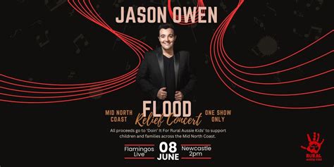 Jason Owen Live – In Aid of Mid North Coast Flood Victims, 31 Morehead ...