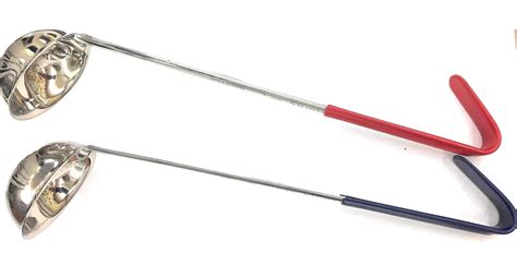 Buy Commercial Stainless Steel Hooked Handle Ladle with Pouring Rim ...