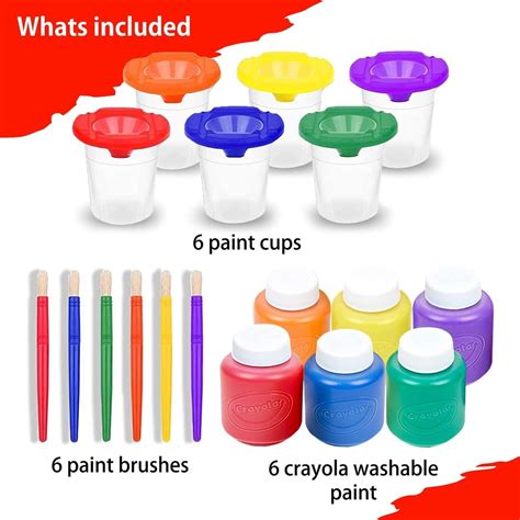 TheMegaDeals Complete Kids Paint Set with Washable Paint, India | Ubuy