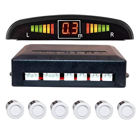Buy WINCA Car Parking Sensor 6 Sensors Auto Reverse Assistance Backup ...