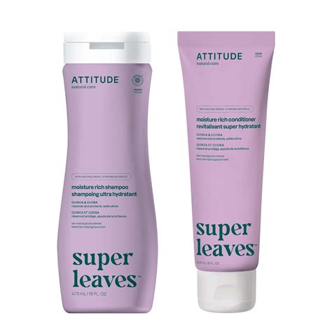 Amazon.com : Bundle of ATTITUDE Moisture Rich Hair Shampoo and ...