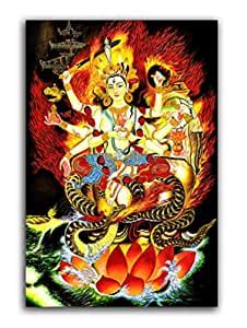 Tamatina Religious Art Canvas Painting | Divine Calling | God Unframed ...