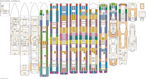 Disney Cruise Line Deck Plans