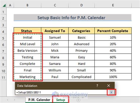 Using Excel Project Calendar 的图像结果