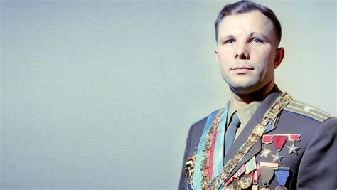 Download Cosmonaut Man Yuri Gagarin HD Wallpaper