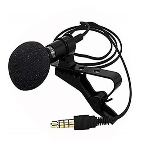 RD M-1 India Caller mic 1.5mm /Clip Microphone for YouTube, Collar Mike ...