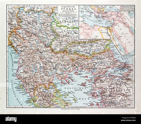 Greece macedonia map hi-res stock photography and images - Alamy